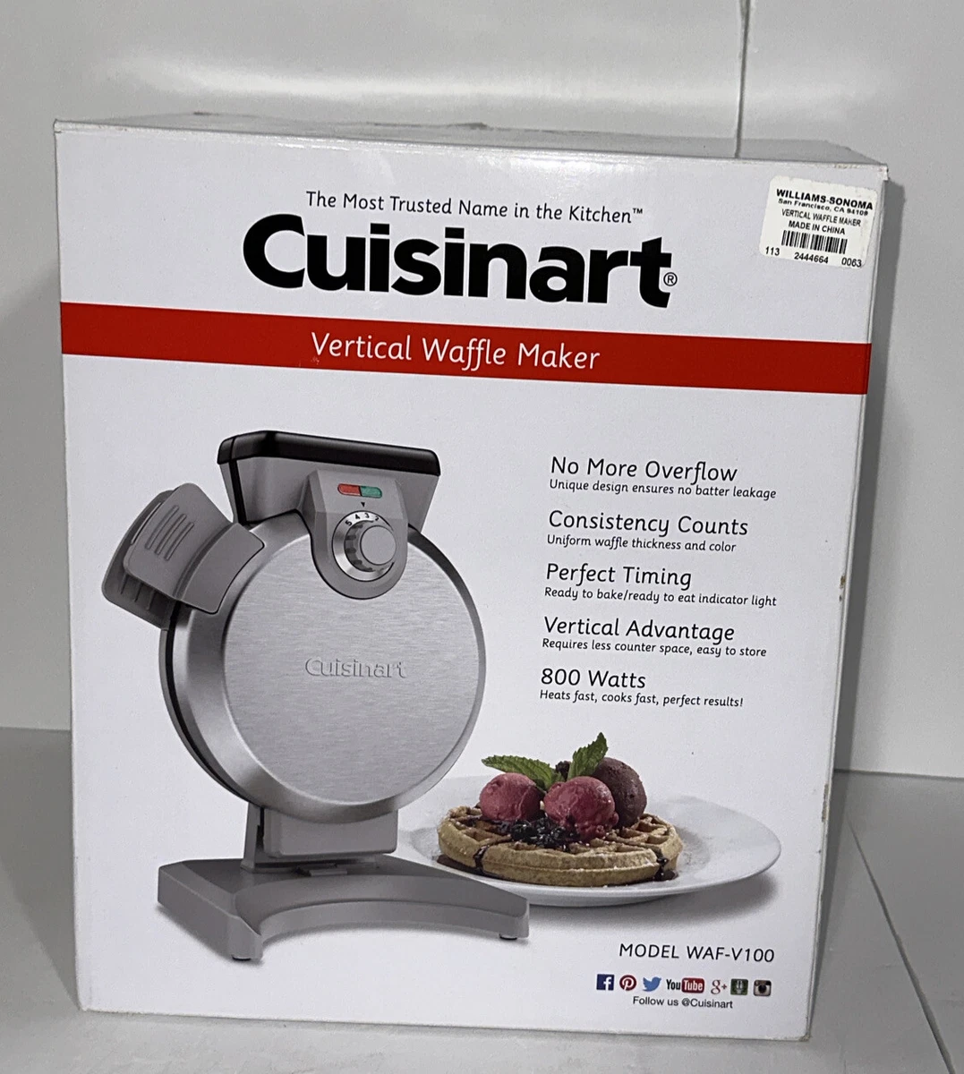 Cuisinart griddler 2024 waffle plates costco
