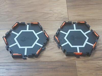 Hex Bug Ersatz/Ersatz 2 x Hexagonal Black Bases