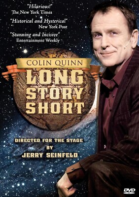 Colin Quinn: Long Story Short (DVD, 2011) New/Sealed, Directed by Jerry Seinfeld