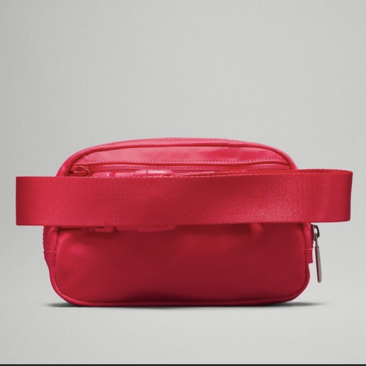lululemon everywhere belt bag lip gloss lemon bunny Curated Bundle: 2 Bags in Sonic Way Zipper NWT lululemon Everywhere Belt Bag