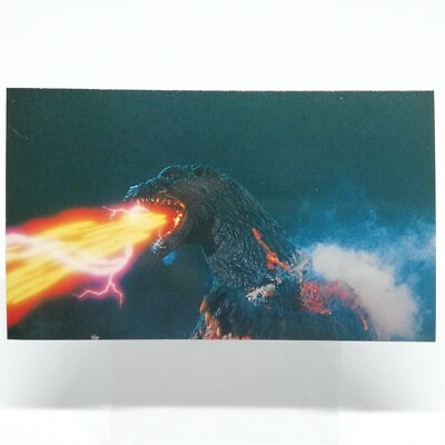 No.83 GodzillaVSDestroyer GOZILLA Card 100 Vol.3 TOHO EIGA 1995 MOVE Japan