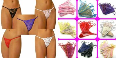 Wholesale Lot 20 50 100 pcs Women Thongs G-strings Panties Underwear New O/S S M