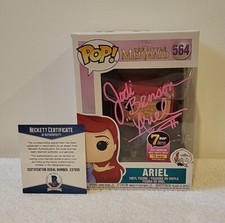 Funko Pop! Disney Little Mermaid ARIEL #564 7BAP 75PCS JODI BENSON BAS COA 