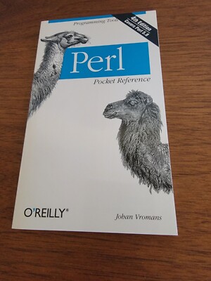 Pocket Reference (o'Reilly) Ser.: Perl by Johan Vromans (2002, Trade Paperback)