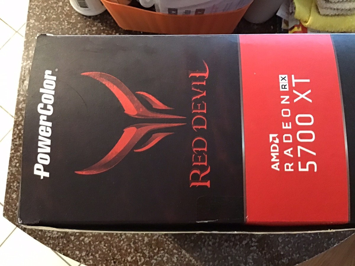 Red Devil Radeon RX 5700XT 8GB 中古品 PowerColor Red Devil AMD Radeon RX 5700 XT 8GB AXRX 5700XT 8GBD6