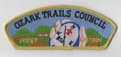 Ozark Trails Council SAP CSP First Edition GMY Bdr. [BS1066]