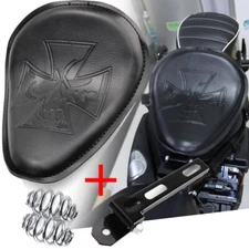 Motorcycle Solo Seat 3" Spring Bracket Kit for Harley Sportster Chopper Bobber
