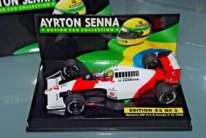 Minichamps F1 1 43 Mclaren Mp4 5b Honda V10 1990 Senna Collection 3 Ebay