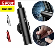 Baseus Car Safety Hammer Emergency Glass Breaker Window Belt Cutter Escape Tool