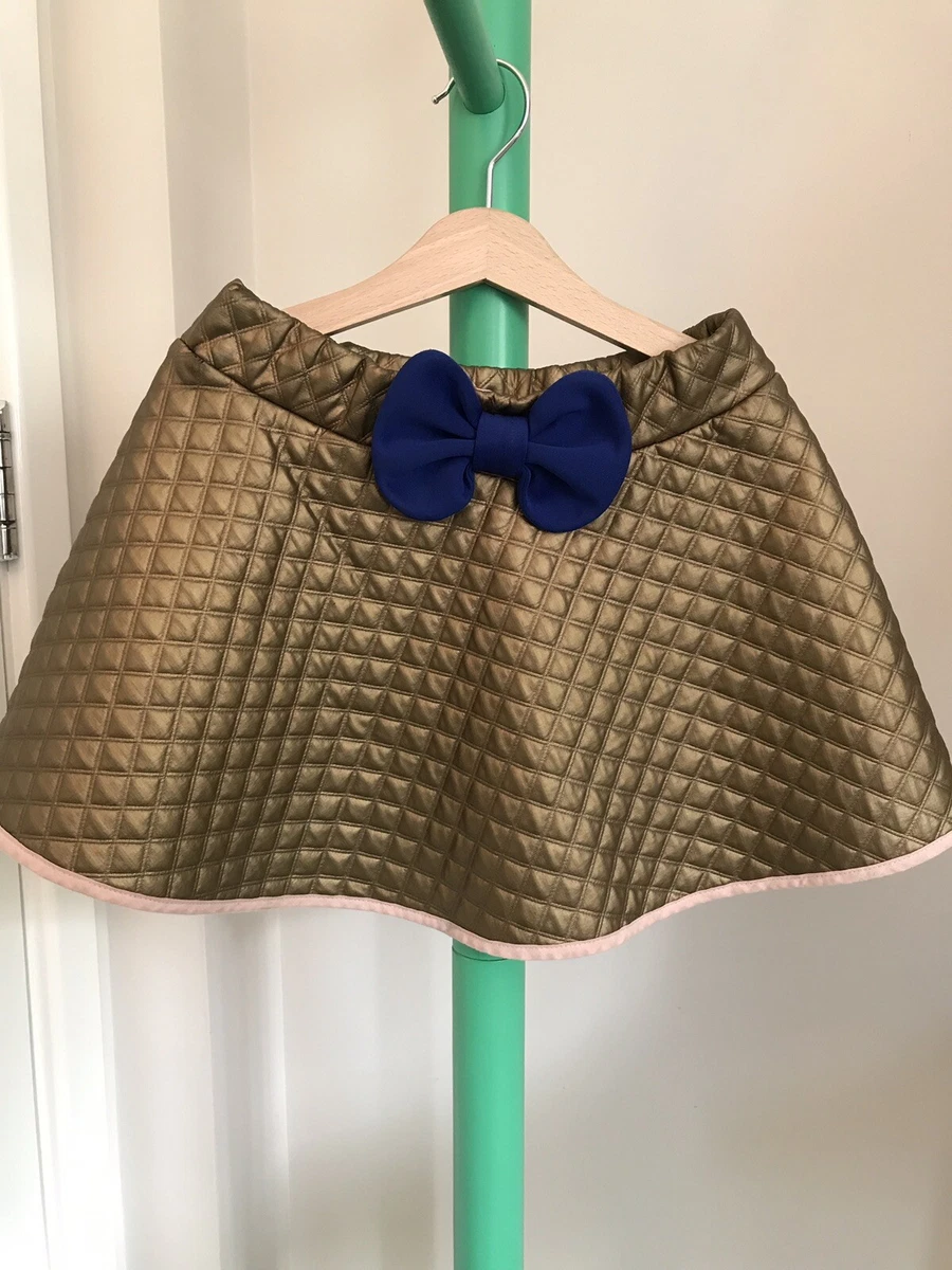 Jupe Tutu Bang Bang Copenhagen Dorée - Taille 6-7 Ans, Métallisée - Occasion Très Bon état