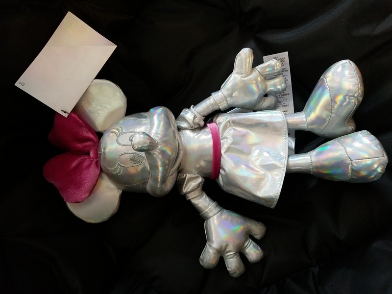 Disney 100 Year Silver Minie Mouse Plushy
