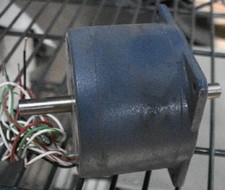 Superior Electric double-shaft stepper motor 150 oz"