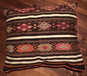 persimmon throw pillows