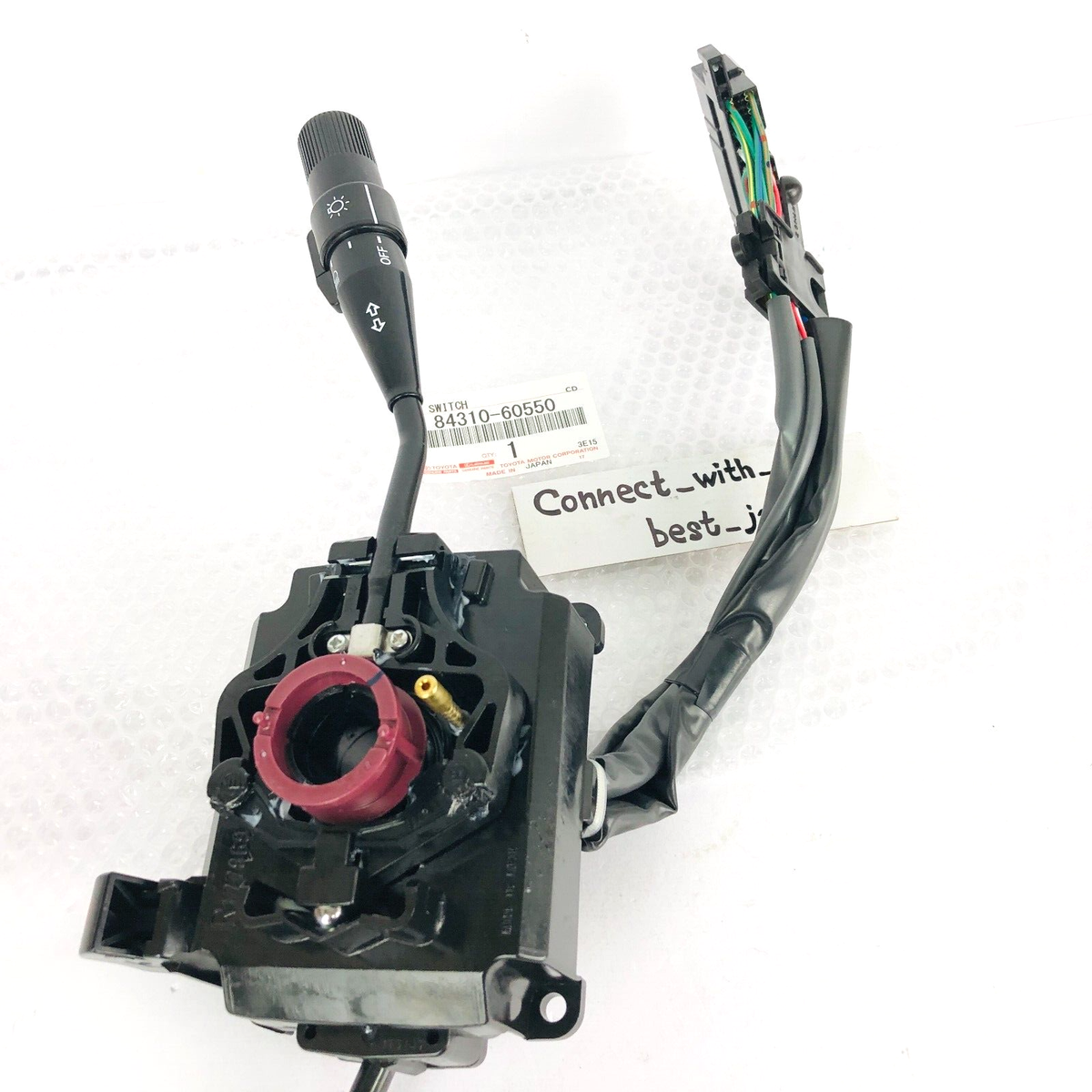 TOYOTA GENUINE 84310 - 60550 SWITCH ASSY TURN SIGNAL | eBay