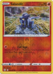 Salandit 027/163 Reverse Holo Battle Styles