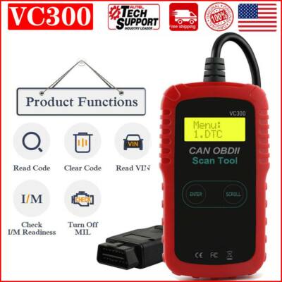 Automotive OBD2 Scanner Check Engine Fault Code Reader Diagnostic Universal Tool