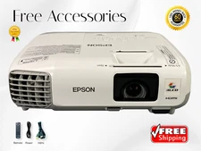 Versatile Epson PowerLite 98H 3LCD Projector Eco-Friendly 4K 3000 Lumens 2160p ✅