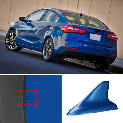For Kia Forte K3 Blue Painted Shark Fin Antenna Receiver Cover Trim 2014-2018