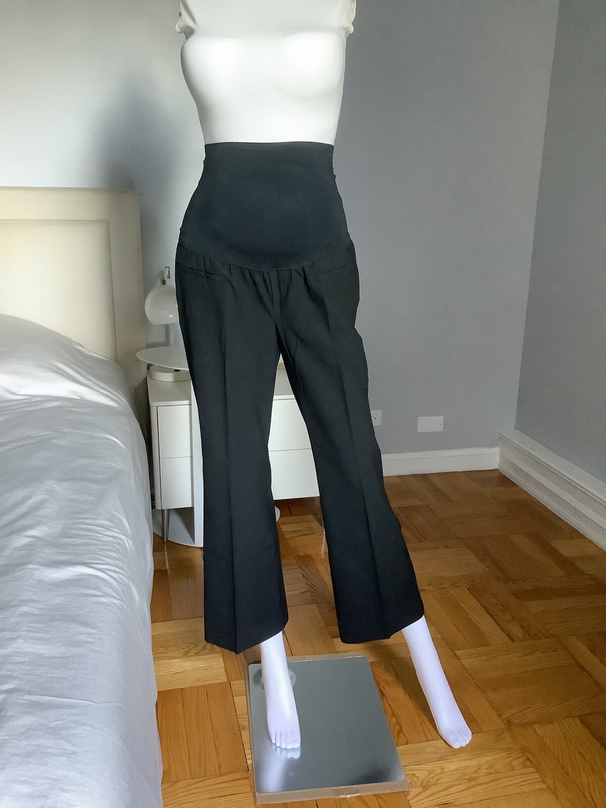 Gap Maternity Modern Boot Black Draped Stretch Wo… - image 2