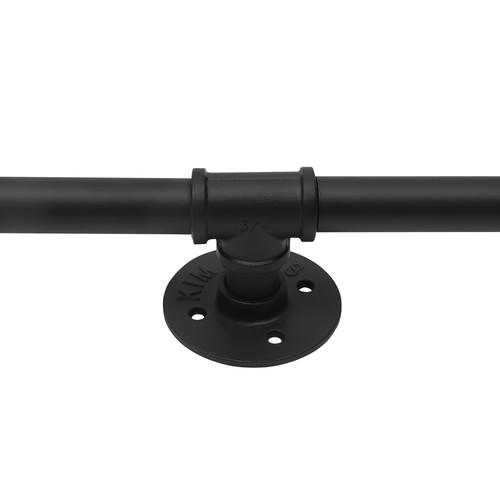 13FT Staircase Handrail with 4 Wall Support Industrial Loft Stairway Pipe Indoor - Picture 15 of 19