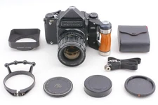 【Near MINT w/ Grip】 Pentax 6x7 67 Eye Level Mirror UP 75mm f/4.5 Lens from JAPAN