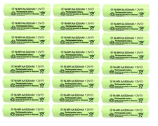 24 AA 600mAh Ni-Mh Rechargeable Battery Garden Solar Landscape Path Lights C24