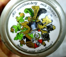 ALTER STUDENTENKRUG - ALT WÜRTTEMBERG SEI´S PANIER - HEIMAT UND VATERLAND