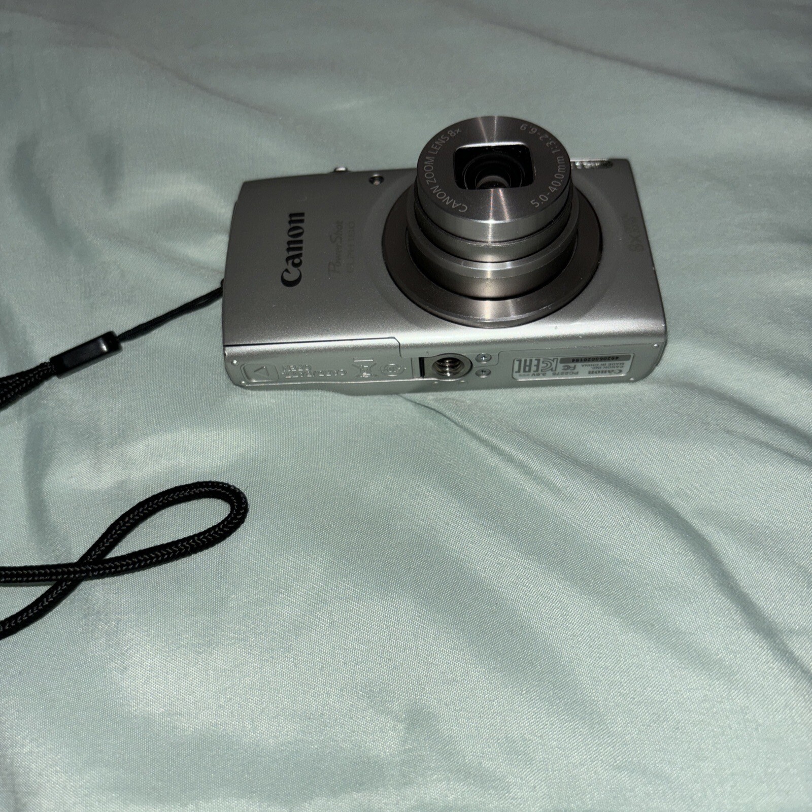 Canon PowerShot ELPH 180 20MP Digital Camera WORKING No Accessories Silver eBay