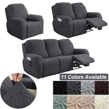 Recliner Sofa Covers Lazy Boy Armchair Cover 1/2/3 Seater Stretch Sofa Protector