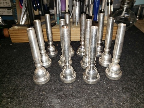 Genuine Vincent Bach 7C Trumpet Mouthpieces! Dozens Available!