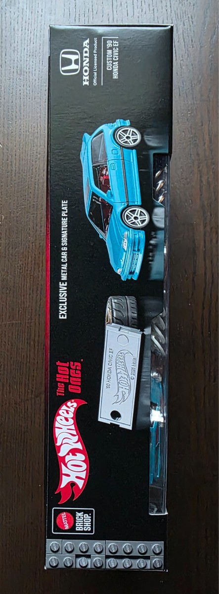 Mattel Brick Shop x Hot Wheels - Custom '90 Honda Civic EF (JHF62