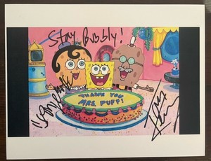 spongebob Signed | eBay