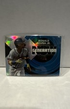 2022 Topps Chrome Update Series - Generation Now Chrome Ronald Acuña Jr. #GNC-8