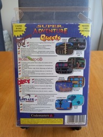 NES Codemasters Super Adventure Quests Boxed Complete with Box  Protector