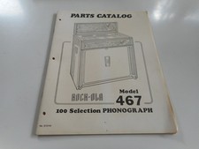 Englische Teileliste für Rock Ola Musikboxen 467
