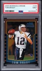 PSA 9 2000 Bowman Chrome #236 TOM BRADY Patriots RC Rookie GOAT