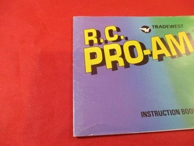 R.C. Pro-Am II Nintendo NES Instruction Manual Booklet RC Proam 2 *damaged* #S