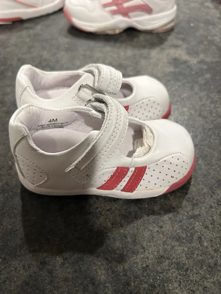 ZAPATILLAS STRIDE RITE MARY JANE BLANCO Y ROSA 5,5 MEDIANAS Bin C Foto 2 de 4