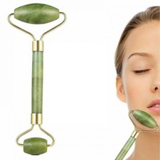 Natural Jade Face Roller Massage Tool for Anti-Aging Eye and Neck Care