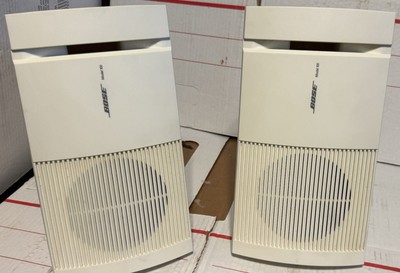 VINTAGE BOSE MODEL 100 SPEAKERS PAIR TESTED & SOUND GREAT MADE IN USA! -