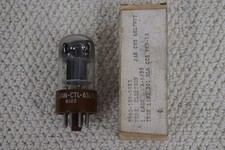 Tung-Sol JAN-CTL-6SL7WGT 6122 Vacuum Tube Tested Used 173g