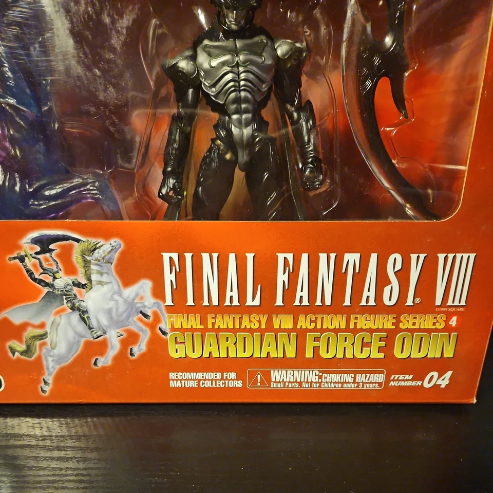 Экшн-фигурка лошади Final Fantasy VIII Guardian Force Odin редкая прозрачная фиолетовая - Изображение 4 из 4