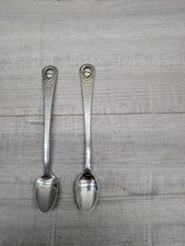 2 Vintage Oneida Gerber Baby Spoons. 1970s