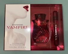 VAMPIRE by Body Fantasies Eau de Parfum 1 fl Oz +.5fl Oz Perfume Spray NIB