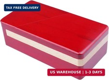 Impossible Puzzle Master Secret Opening Wooden Red Magic Box with Secret Drawer