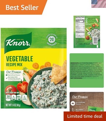 Quick Cooking Knorr Vegetable Soup Mix 40 Grams   Perfect for Family Recipes
