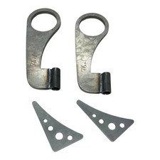 1 Drop Rear End Buggy Spring Hangers Wgussets For Hot Rod With 3 Dia Rear End