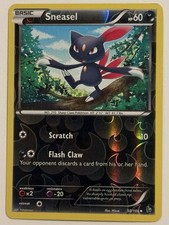 Sneasel 50/106 Pokemon XY Flashfire Reverse Holo, LP