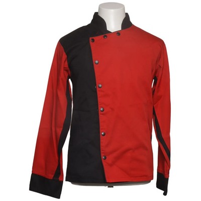 Profi Cook, Arbeitshemd, Größe: 50, Rot/Schwarz, Baumwolle/Polyester #BE3