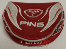 Ping Faith Golf Club Putter Headcover Mallet Craz-E - Fair Condition